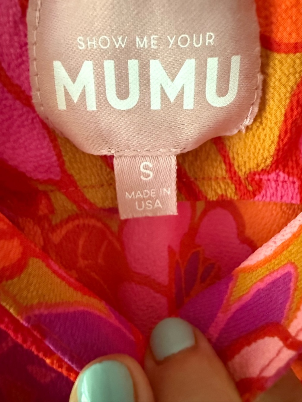 Show Me Your Mumu Pink and Orange Floral Maxi - Picture 2 of 5
